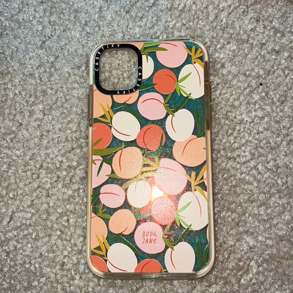 Casetify Regular iPhone 11 PEACHES PHONE CASE